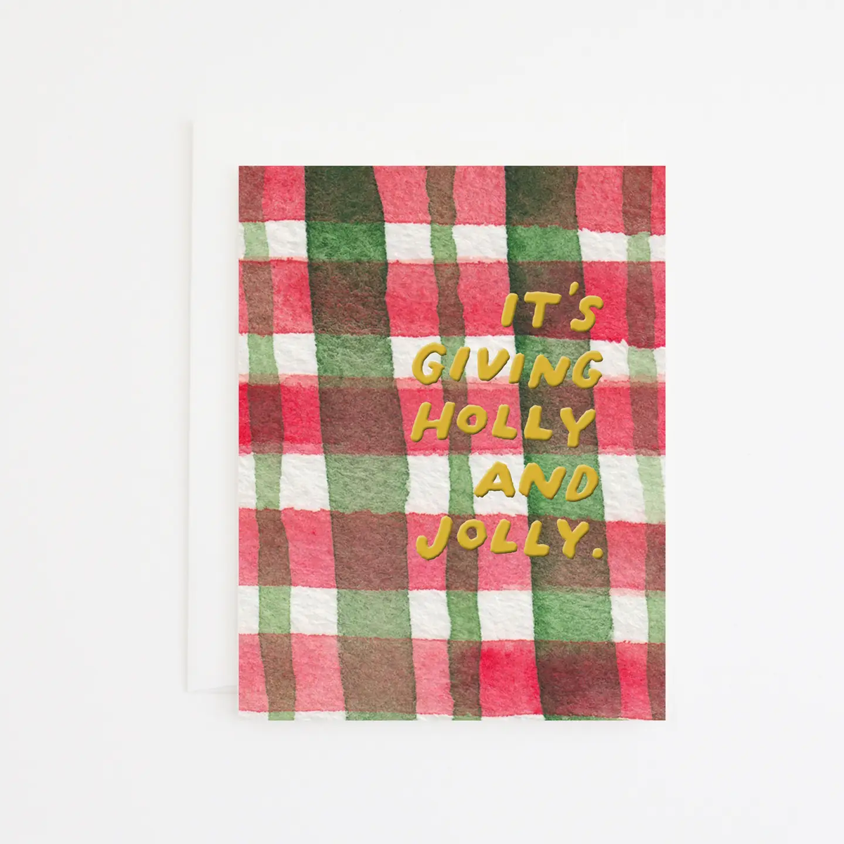 Holly Holiday Card