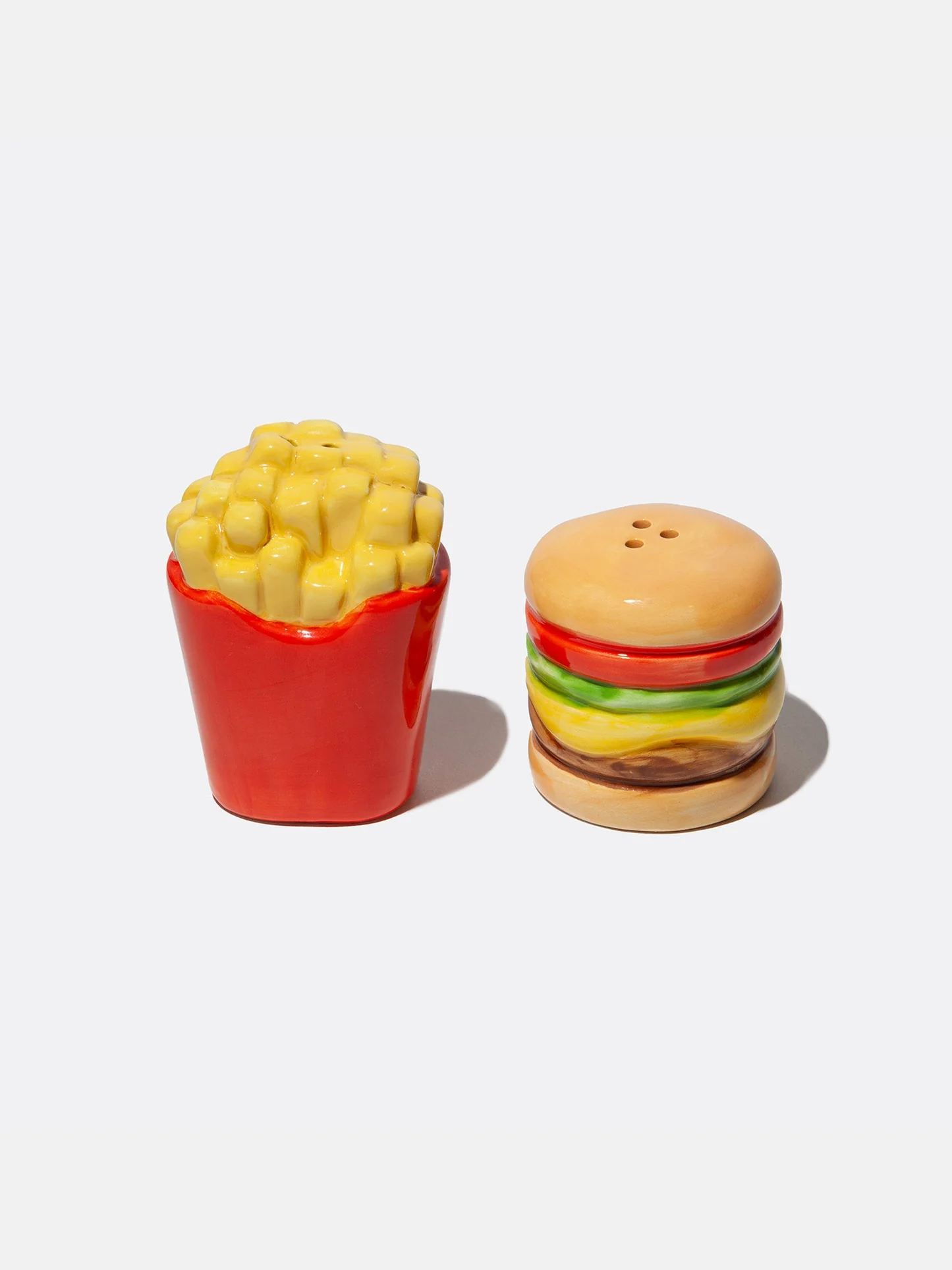 Fast Food Salt and Pepper Shakers