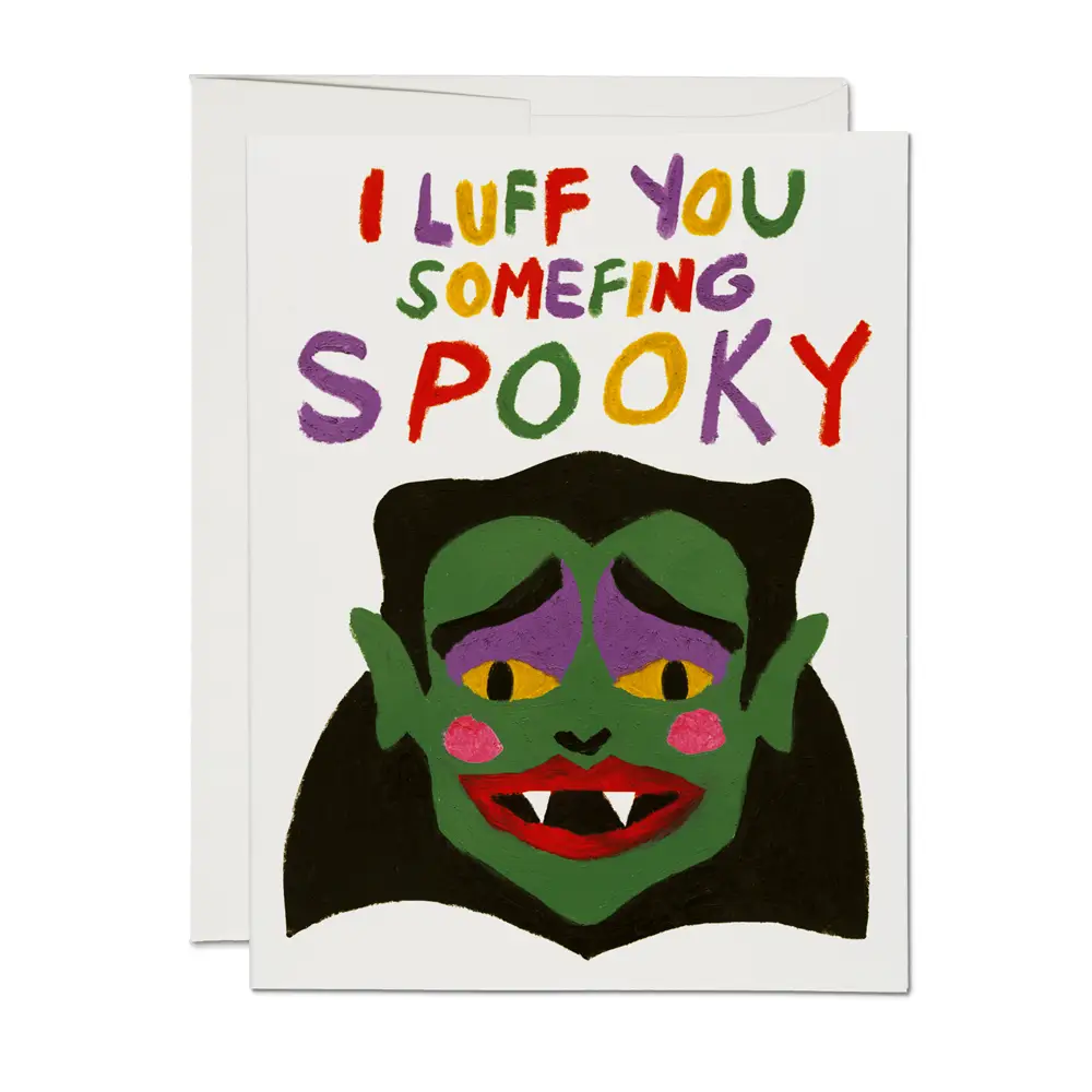 I Luff You Love Card