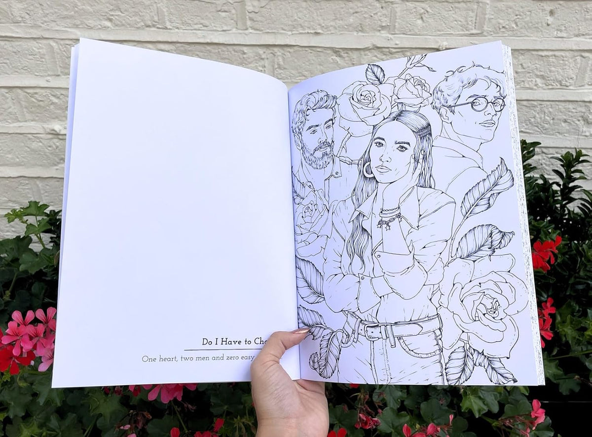 Meet Me at the Buttercup Bakery: A Coloring Book for Hopeless Romantics