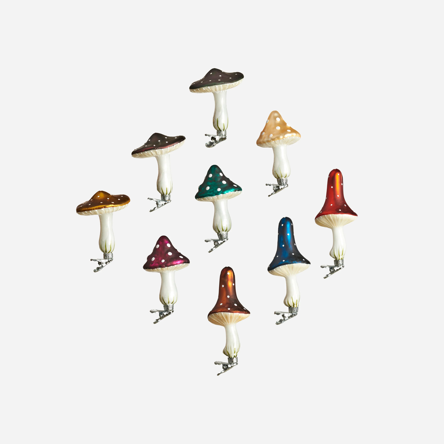 Mushroom Clip-On Ornament, Assorted