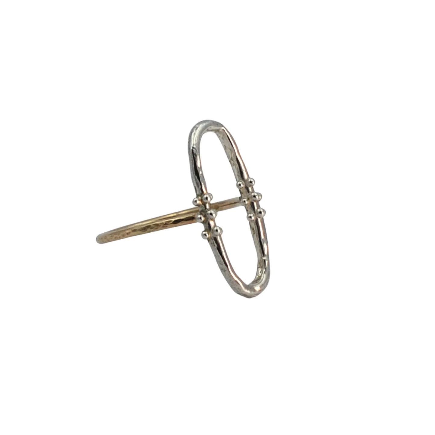 Granule Charm Ring