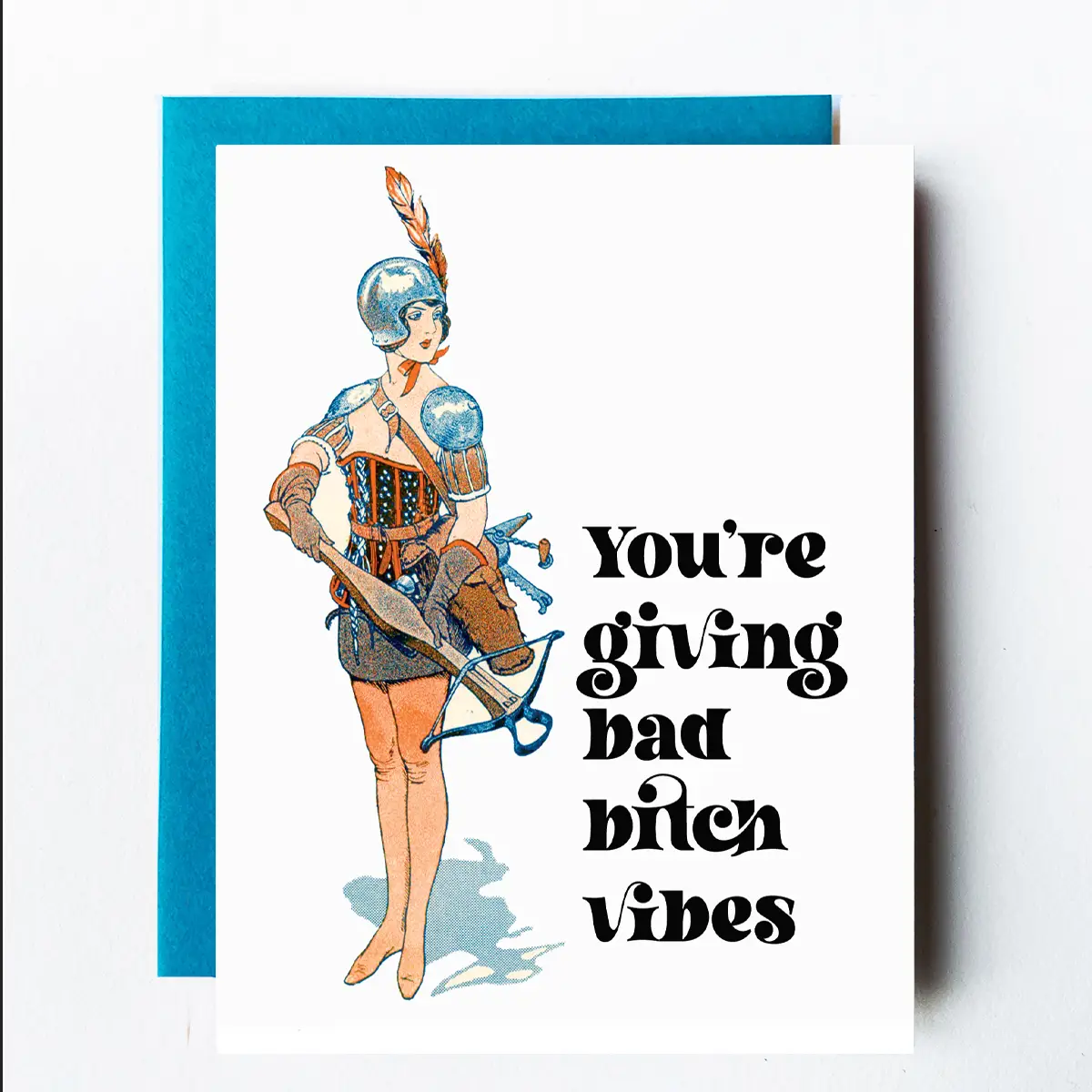 Bad Bitch Vibes Card