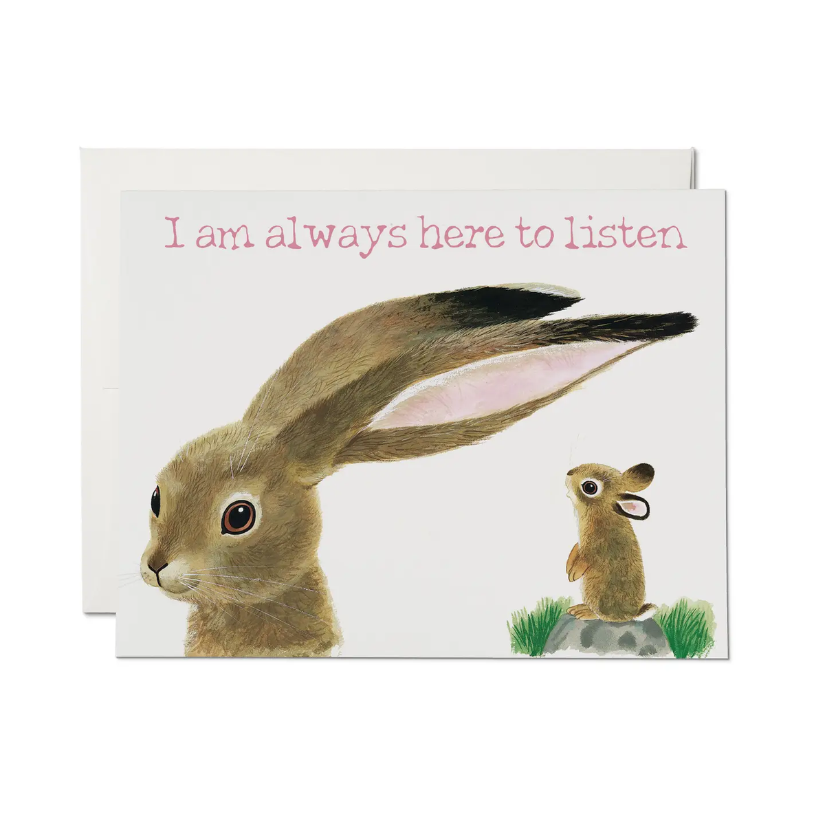 Here to Listen Card