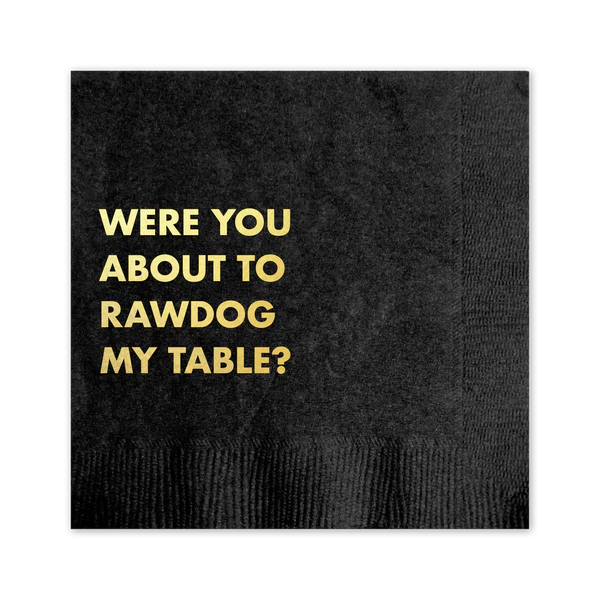 Rawdog Table Cocktail Napkin
