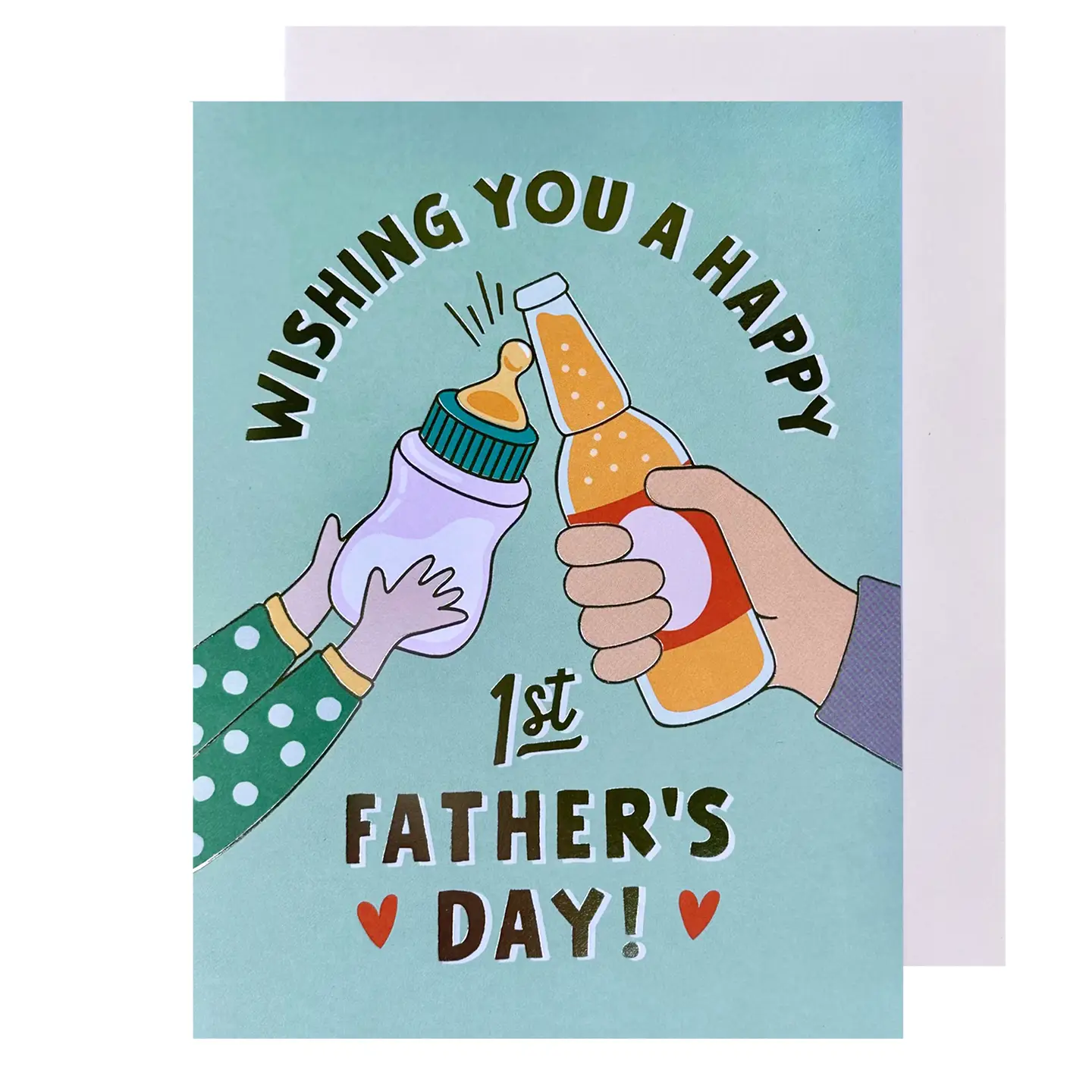 Cheers First Father's Day Card