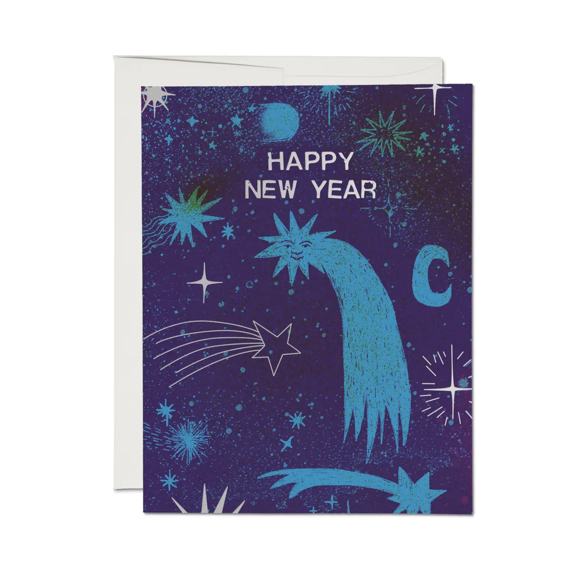 Celestial New Year (Foil) Card