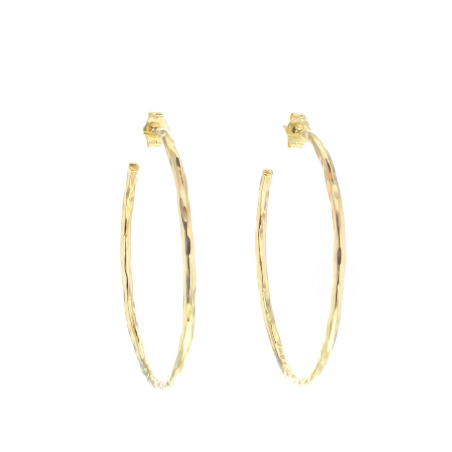 Gold Nui Hoop Earrings