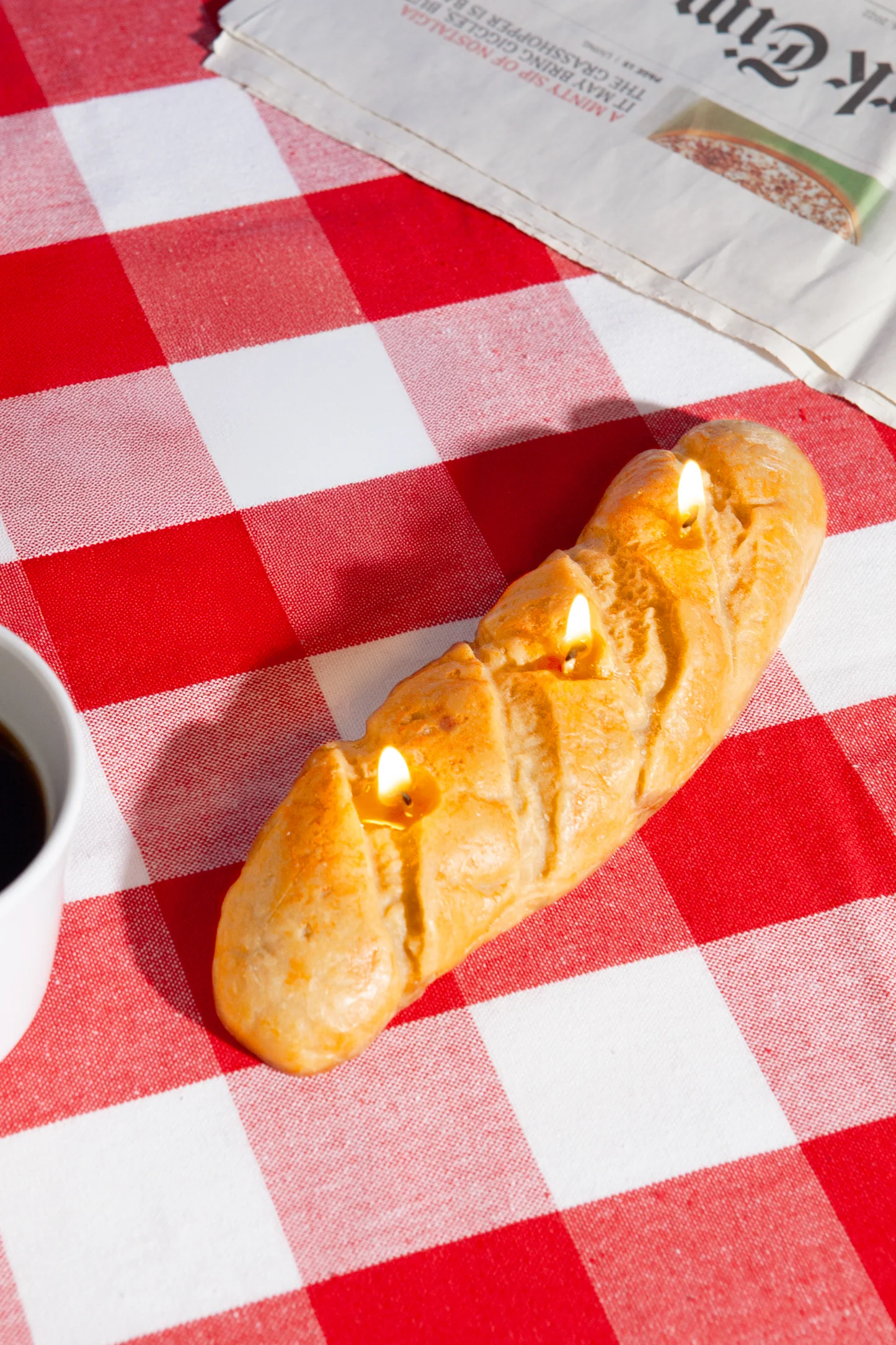 Baguette Candle