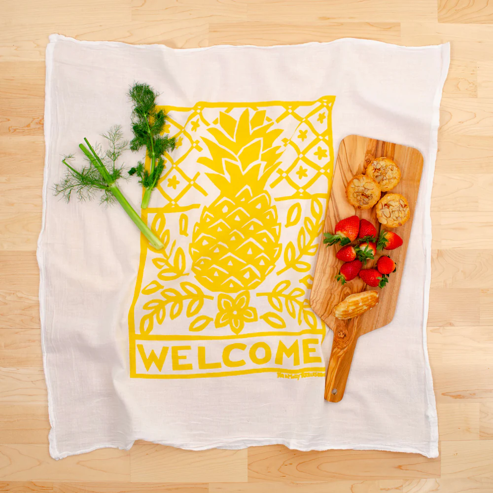 Pineapple Flour Sack Towel