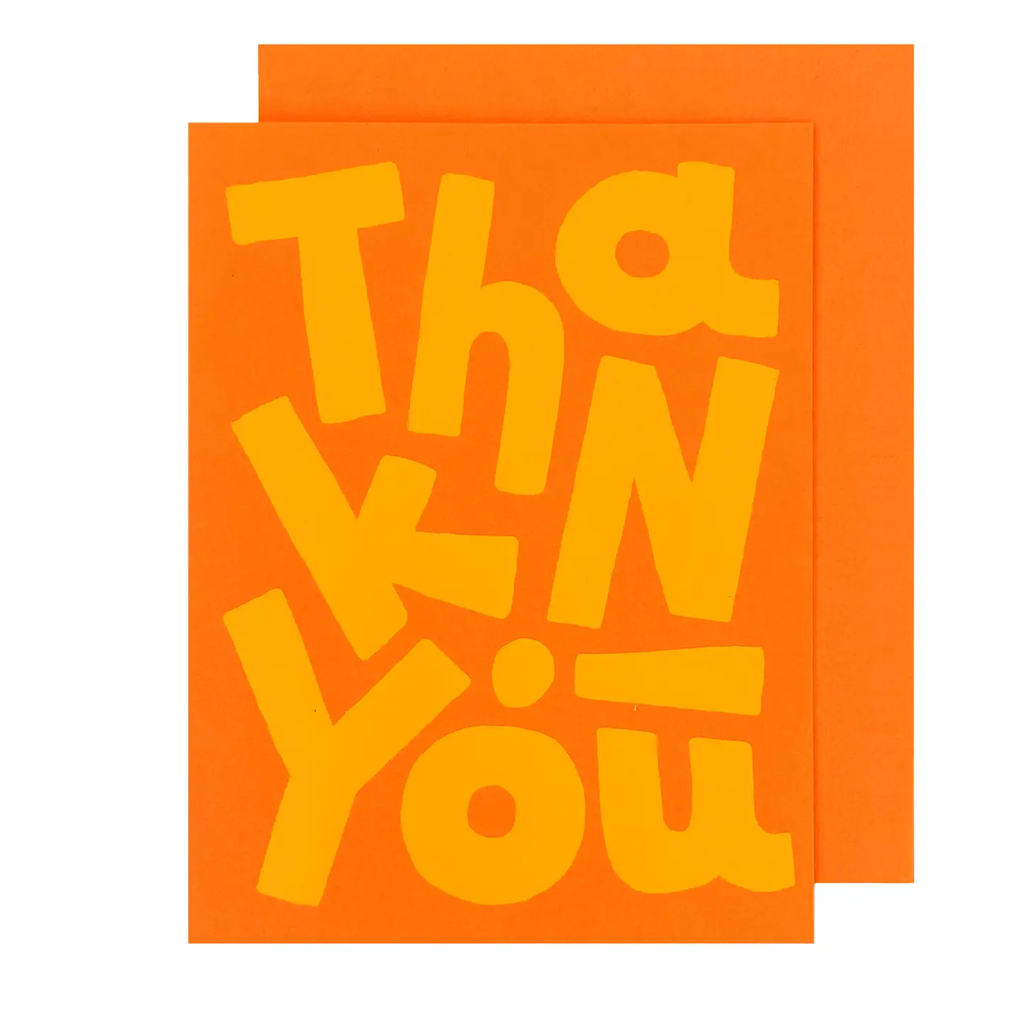 Thank You Big Type, Set of 6 Cards