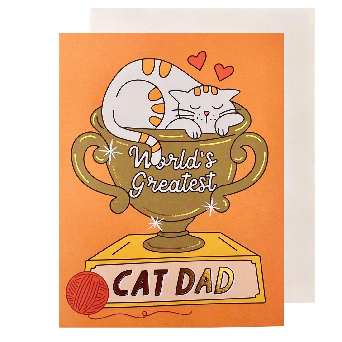World's Greatest Cat Dad Card