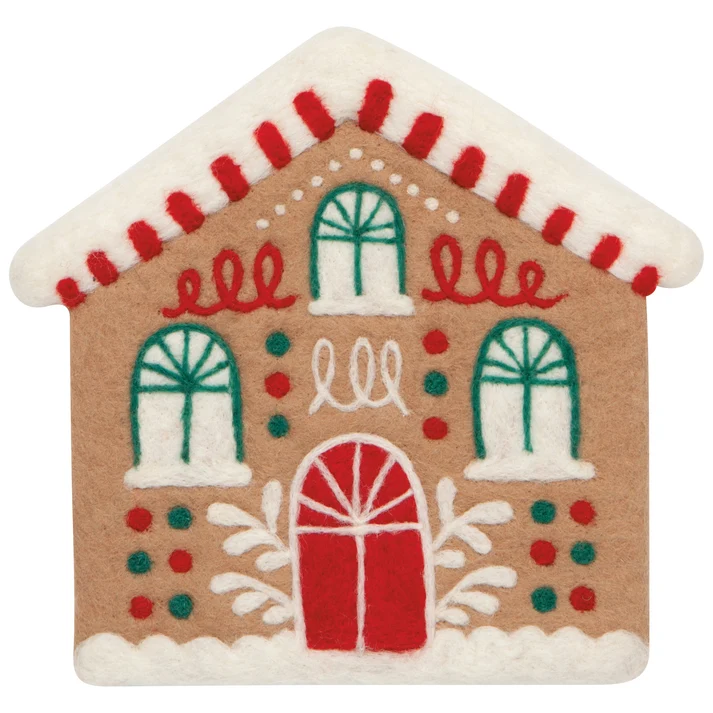 Gumdrop Lane Wool Trivet