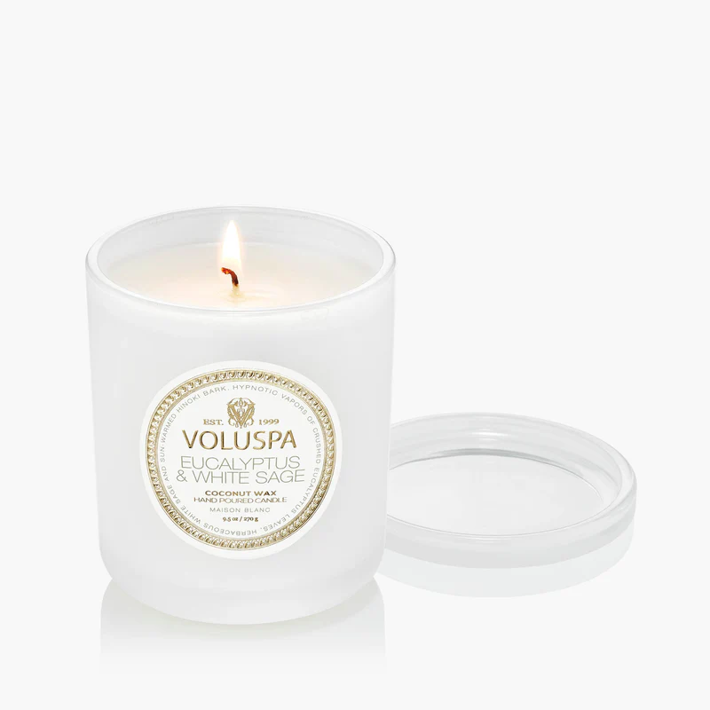Eucalyptus White Sage Candle