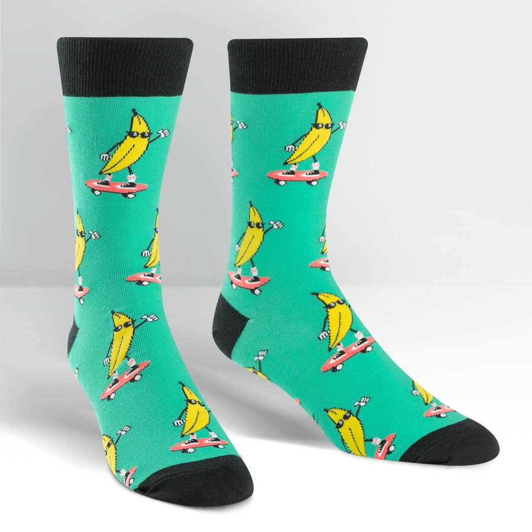 Peeling Out Crew Socks