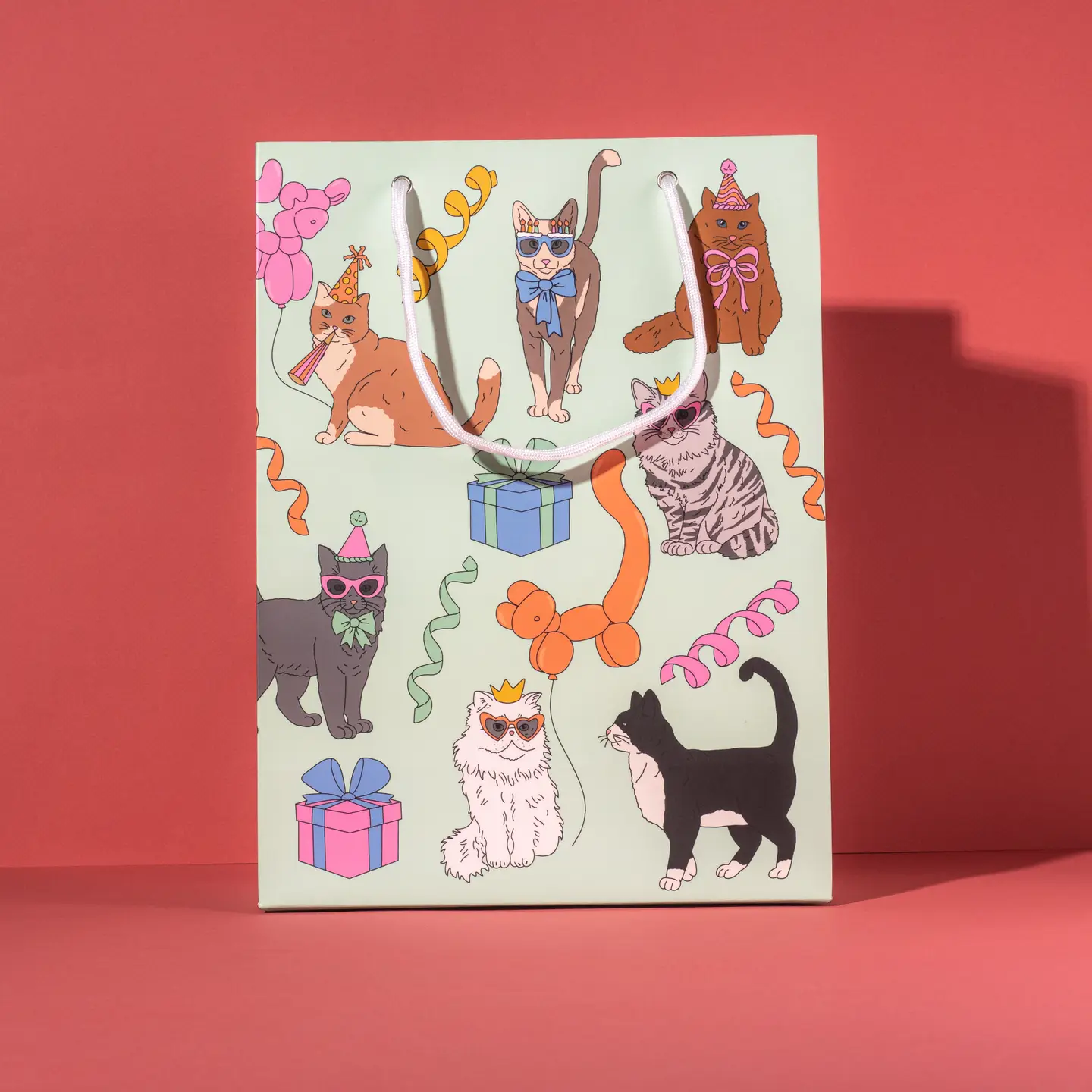 Birthday Cats Gift Bag