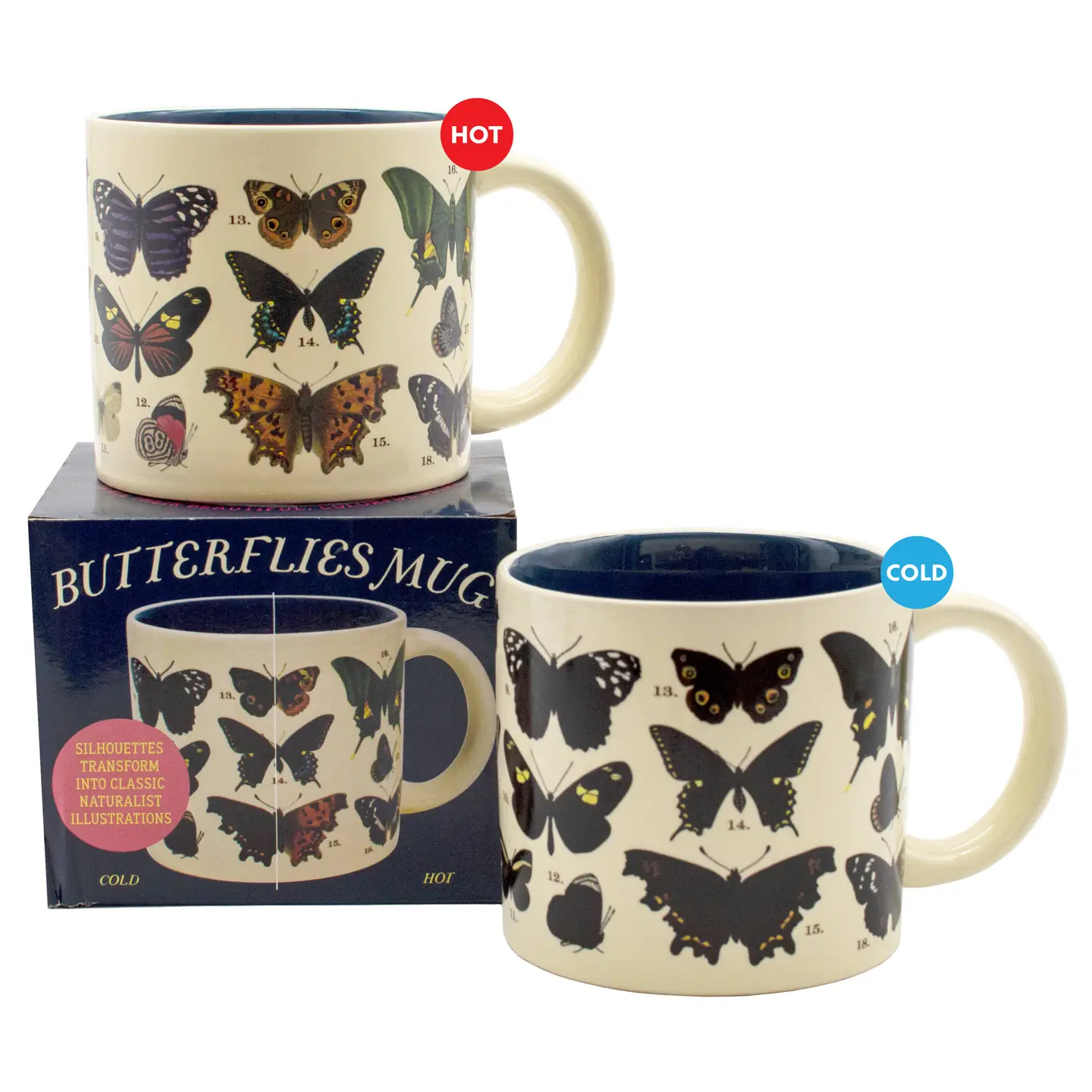 Butterflies Heat-Changing Mug