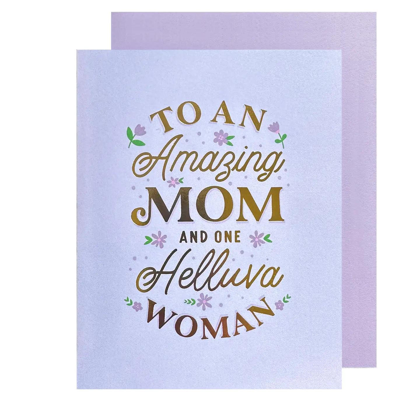 Helluva Woman Mom Card