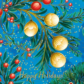 Berries and Berries Holiday Card
