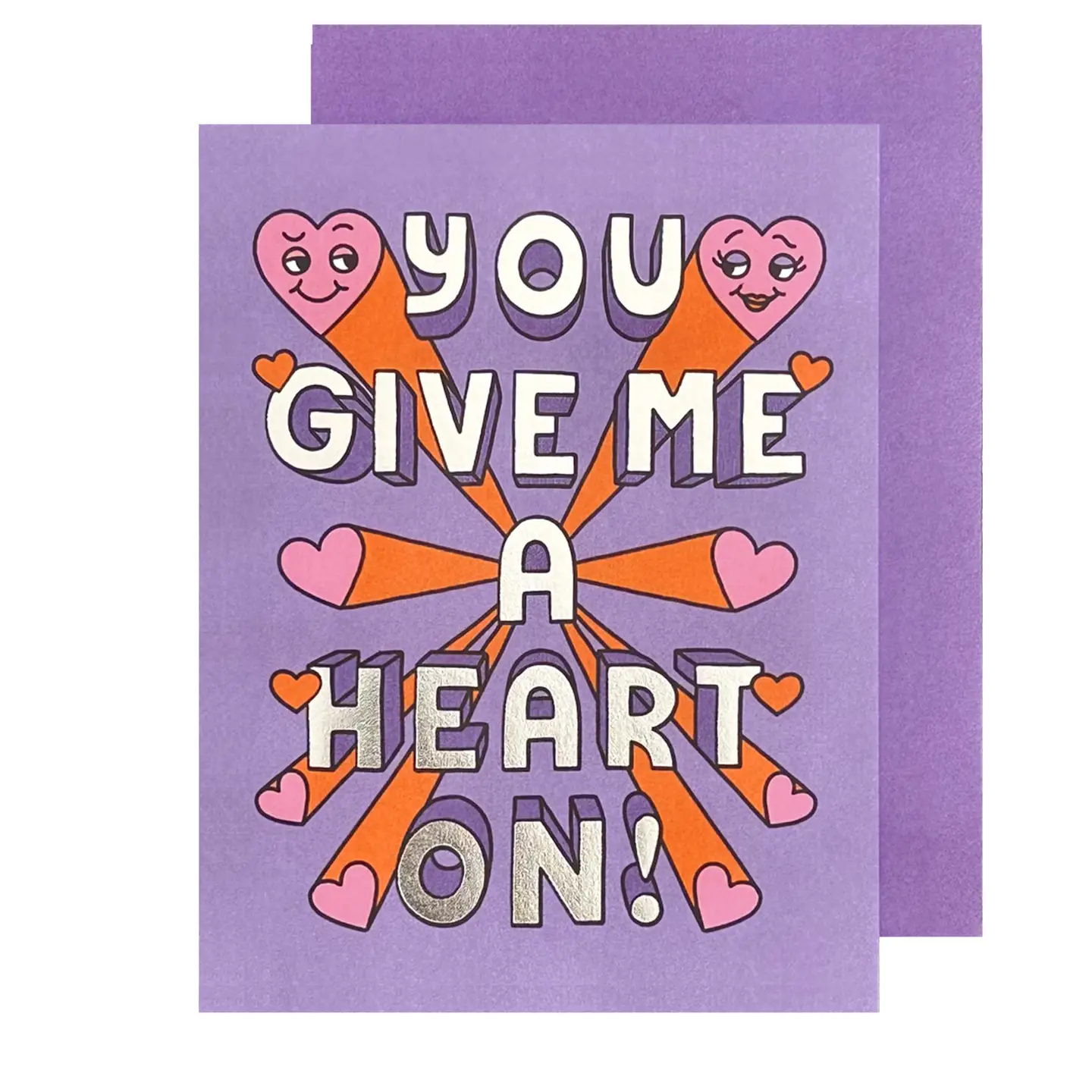 Heart On Card