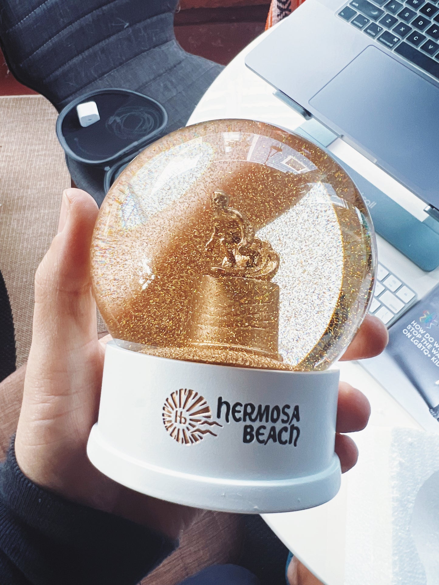 HB Tim Kelly Snow Globe