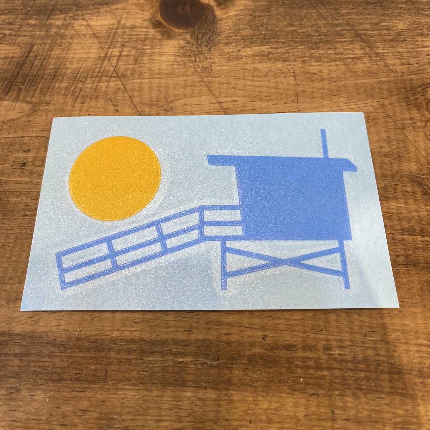Lifeguard Sun Decal