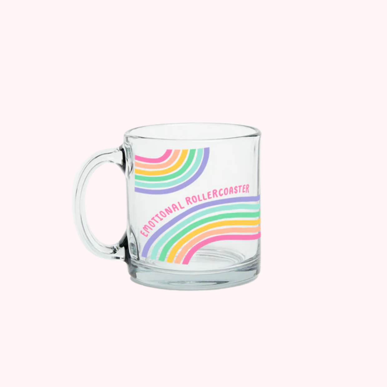 Emotional Rollercoaster Glass Mug