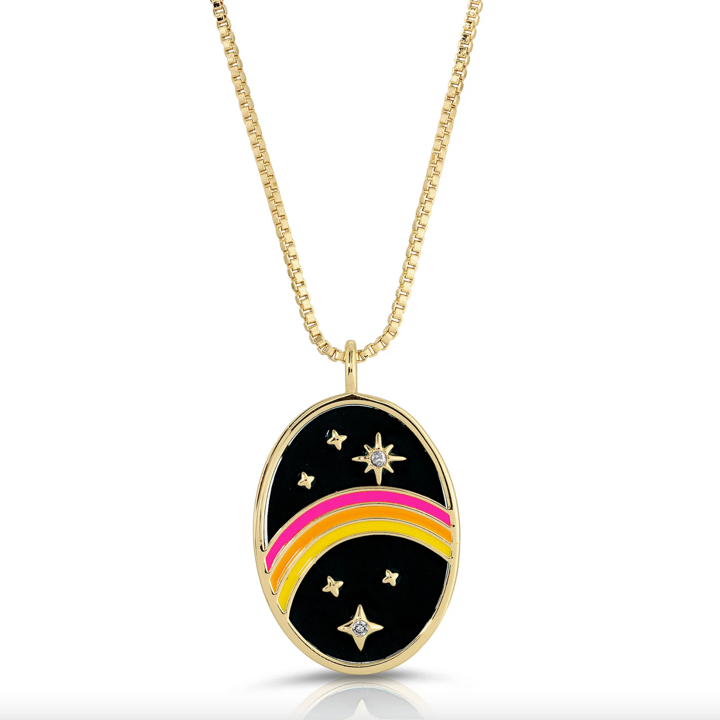 Daydream Pendant, Black Onyx