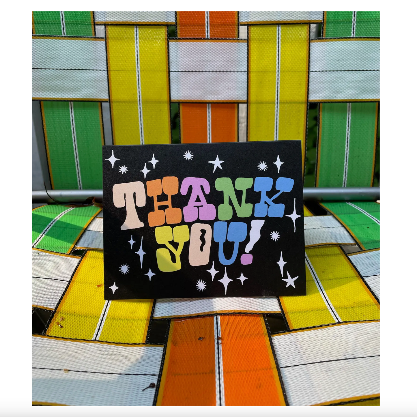 Western Thank You Card