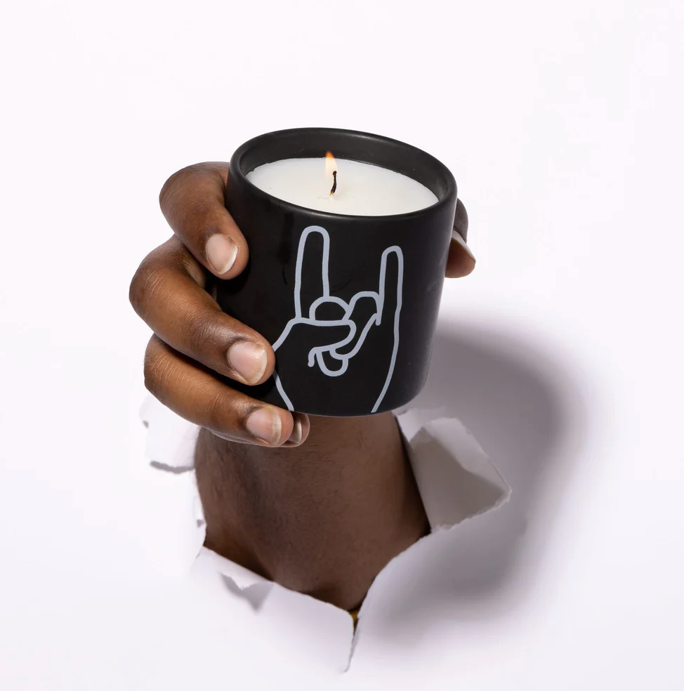Leather+Oakmoss 5.75oz Impressions Candle