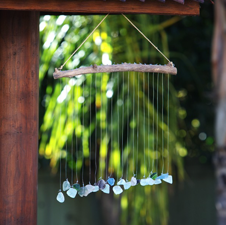 Raindrop Shower Mobile Straight Wood