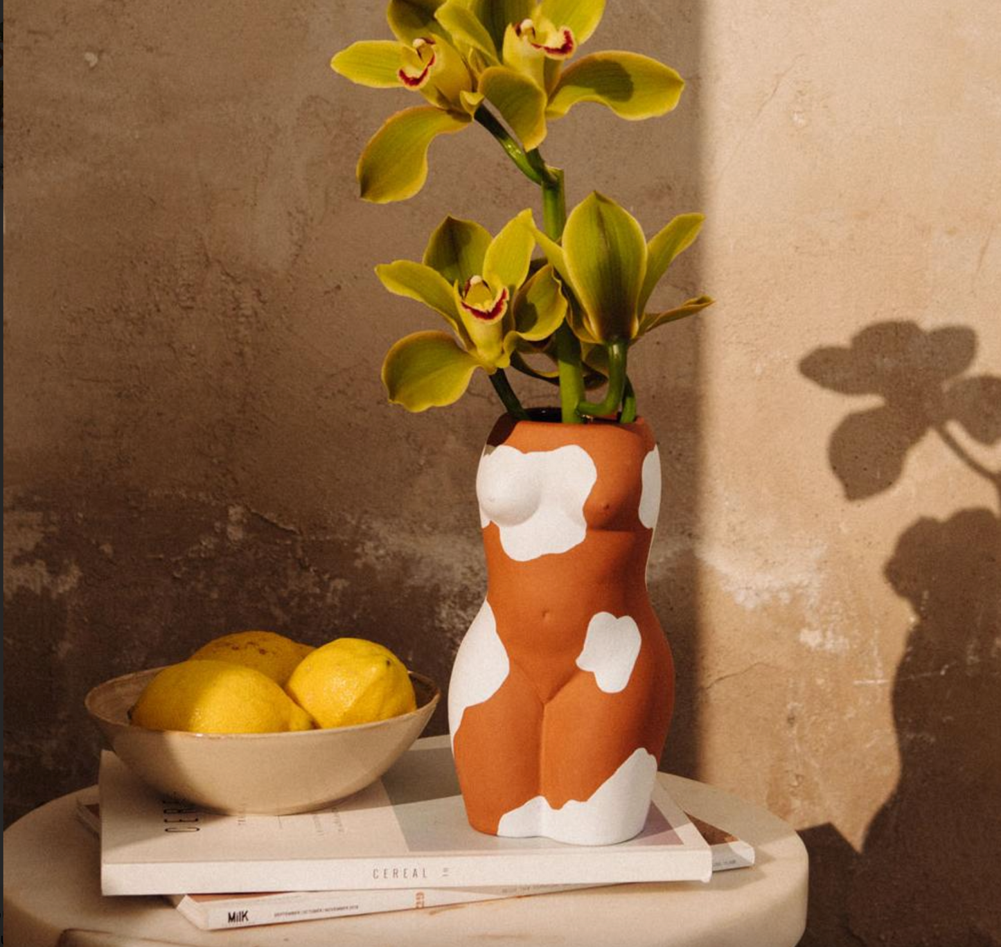 Vitiligo Body Vase, Sm