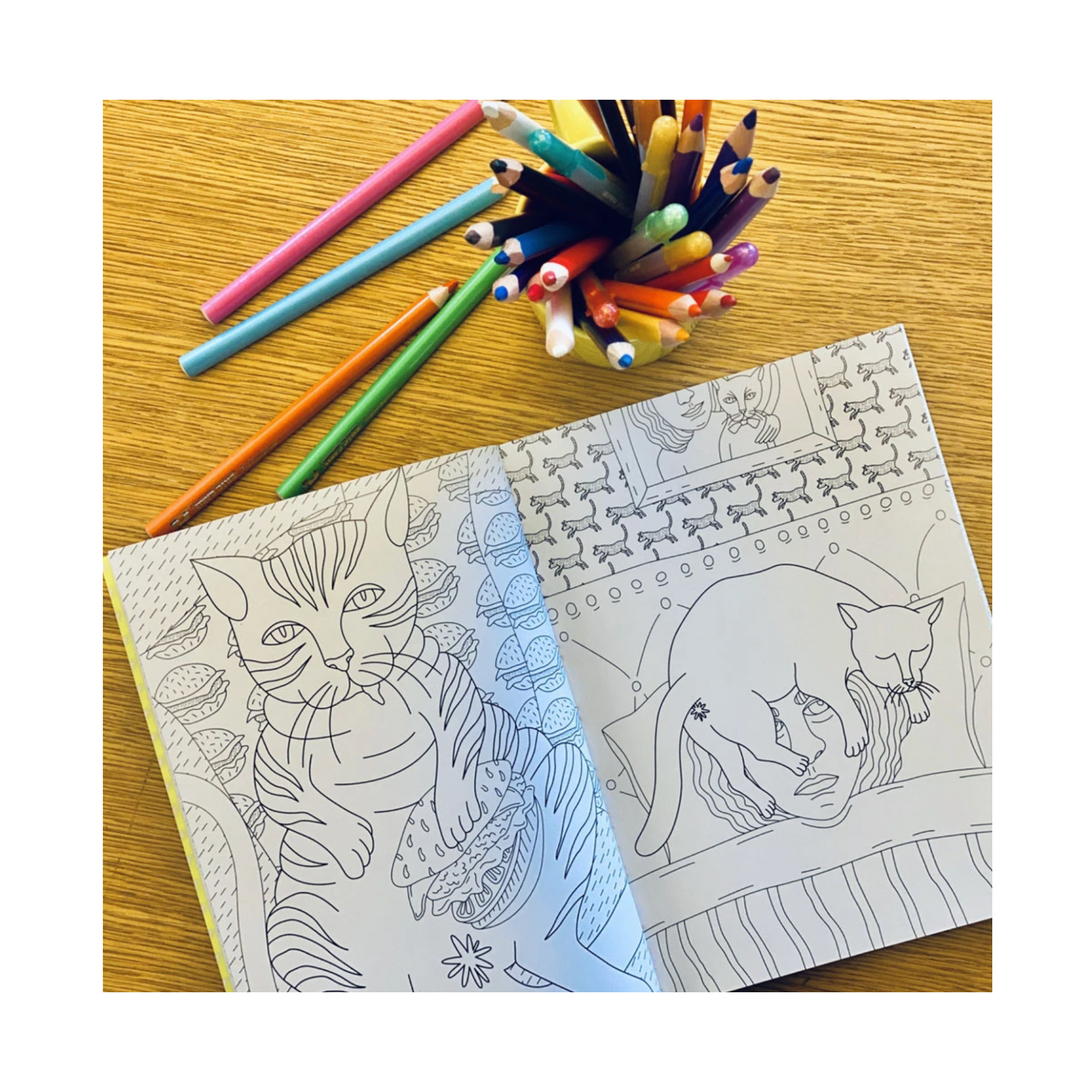The Cat Butt Coloring and Activity Book
