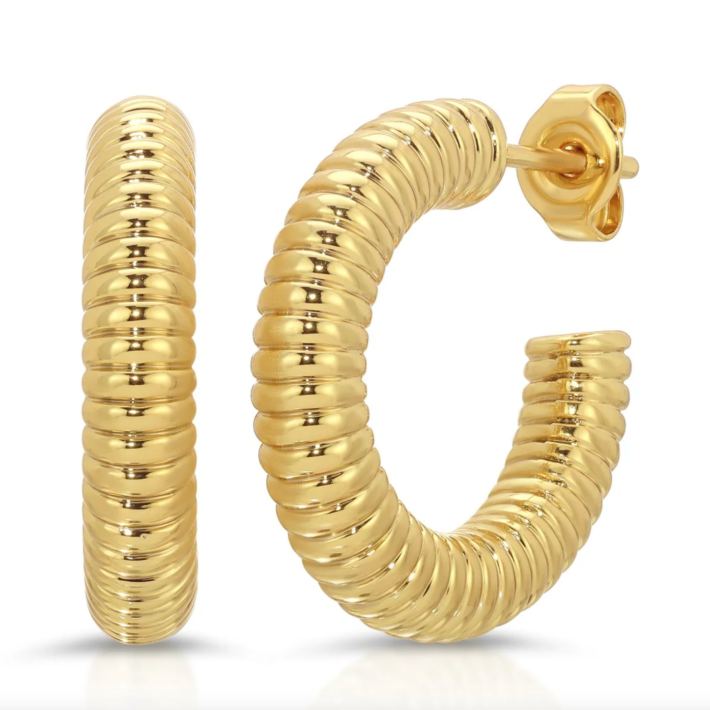 Ridged Hoops