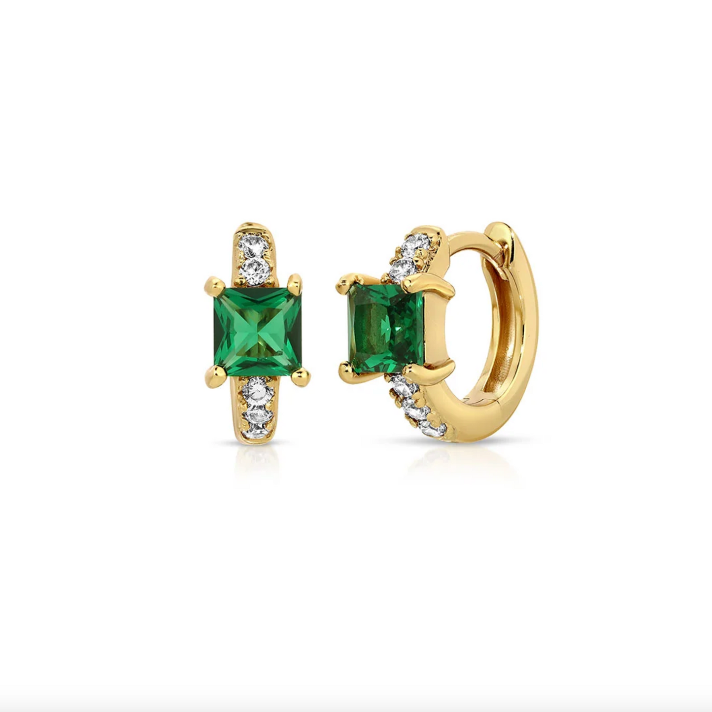 Elizabeth, Emerald Huggie