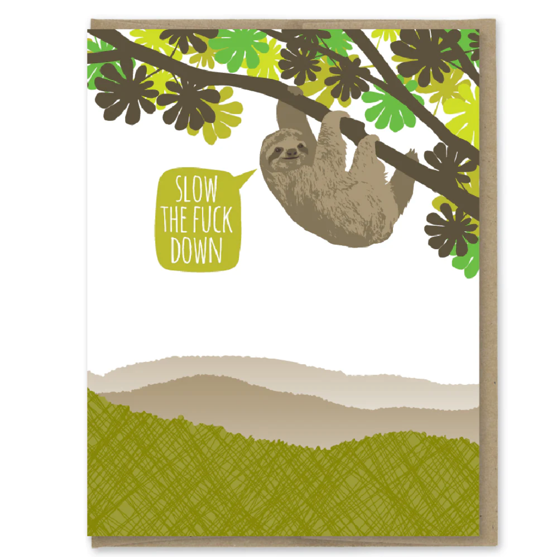 Slow Down Sloth