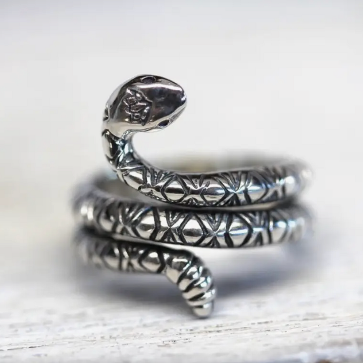 Rattlesnake Ring