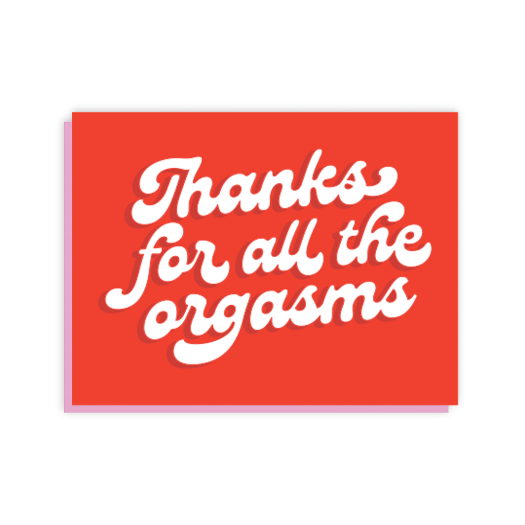 Thanks for all the Orgasms