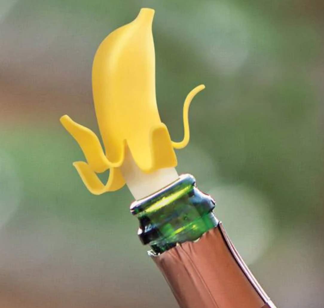 Top Banana Wine Stopper