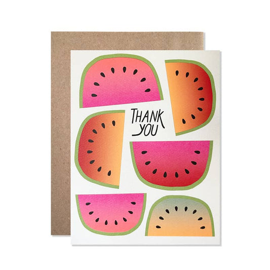 Thank you Watermelon Card