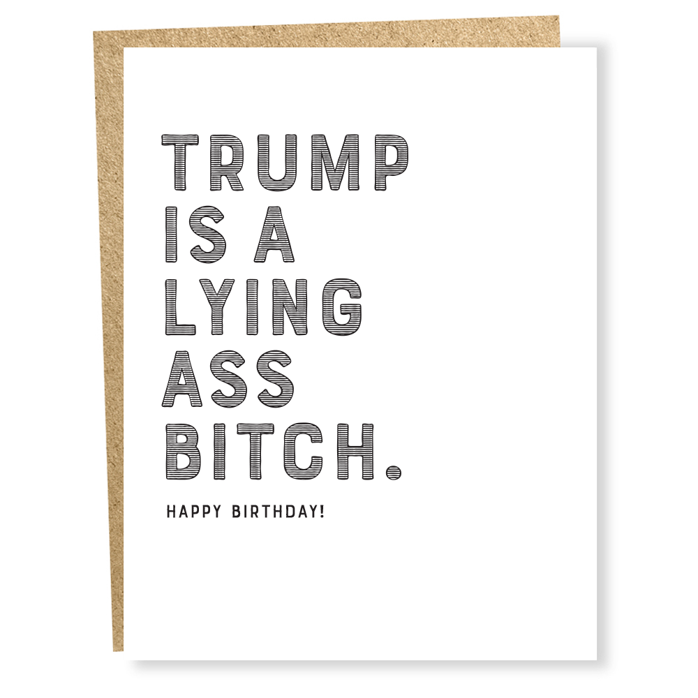 Trump/Bitch Card