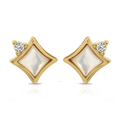Mother of Pearl Stellina Studs