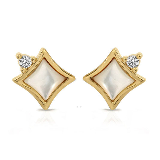 Mother of Pearl Stellina Studs