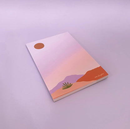 Sunset Notepad