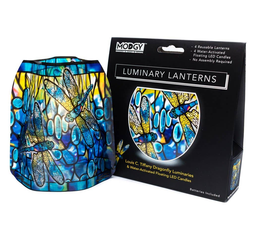 Louis C. Tiffany Dragonfly Luminary Lantern