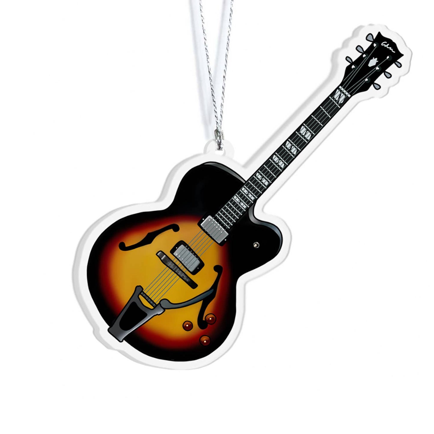 Electric Guitar Christmas Ornament