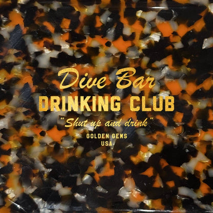 Dive Bar Drinking Club Tray
