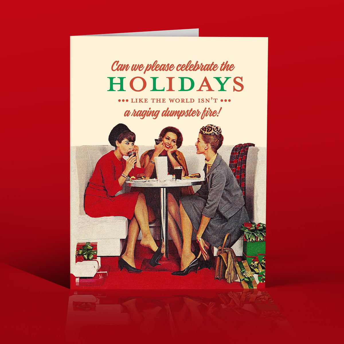 Dumpster Fire Holidays! Card