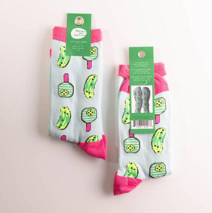 Pickleball Women's Crew Socks