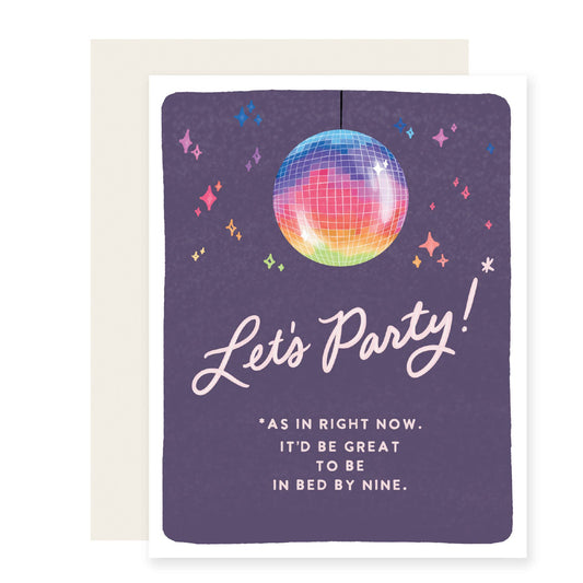 Bed By 9 Disco Ball Birthday